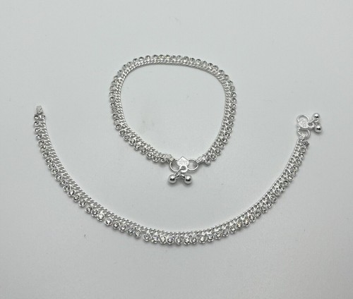 Pair silver finish - of,