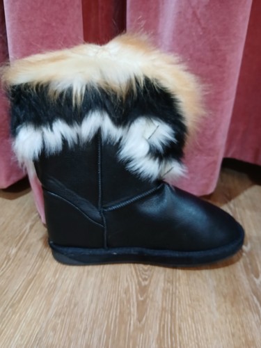 Ladies fur lined ankle - ankle, boots