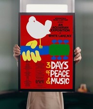 Woodstock 1969 wall - wall, poster