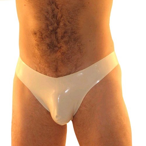 100 natural latex briefs - 100%, men