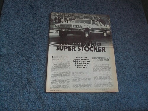 1984 buick vintage - ss/x,