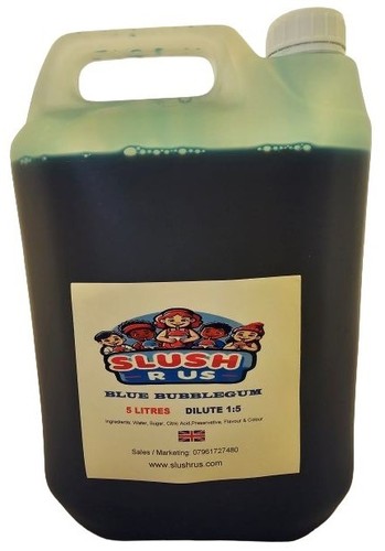 Blue bubblegum slush puppy - blue,
