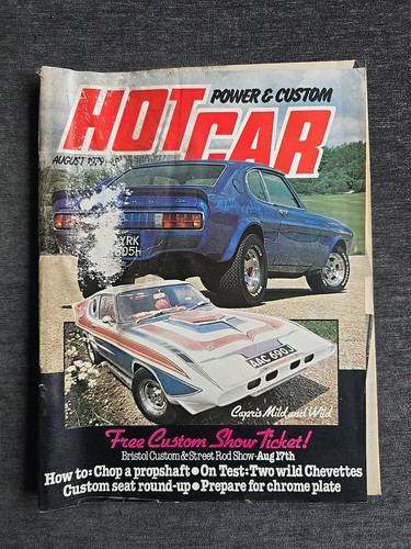Hot car magazine - hot,