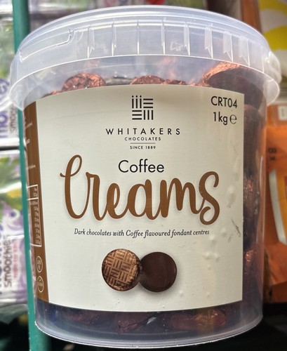 Whitakers coffee creams - creams,
