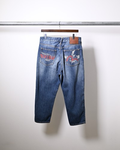 Evisu rinsed denim - evisu, length