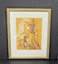 Out For a Walk by Tabatha Salmon signed limited edition print framed