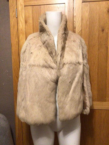 Coney fur cape.
