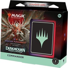 Magic The Gathering Duskmourn Commander Deck Endless Punishment MTG