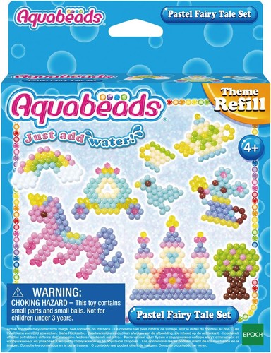 Aquabeads pastel fairy tale - pastel,