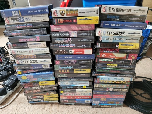 Sega mega drive games with - mega,