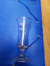 VINTAGE GLASS PONY NO GOLD RIM