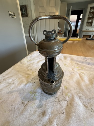 Vintage brass miner - vintage, oil