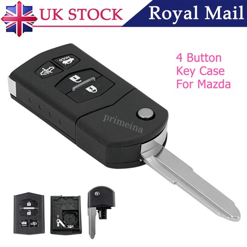 Button flip key case shell - 4,