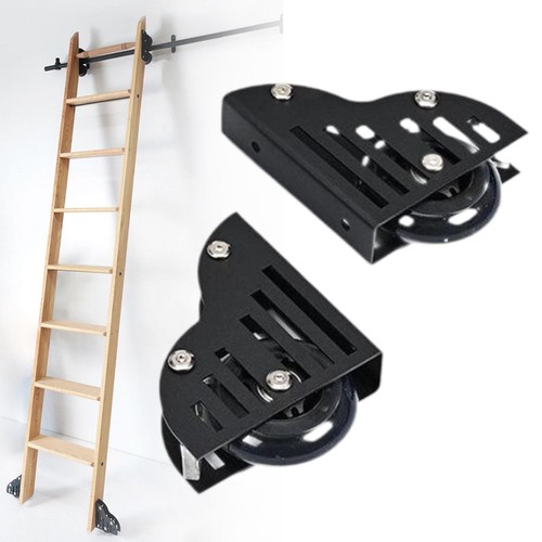 Rolling library ladder - rolling,
