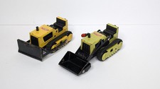 Tonka Toys inc Yellow Front Loader Tonka Toys Digger & Green Die Cast Machinery