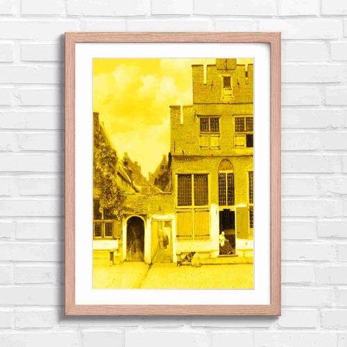 Dutch street scene with - dutch,
