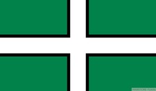 DEVON 5x3 feet FLAG 150cm x 90cm flags DEVONSHIRE TORQUAY EXETER