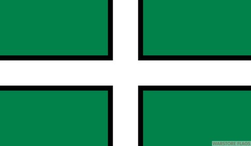 Devon 5x3 feet flag - feet,