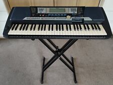 Yamaha PSR-540 keyboard with music stand, manuapower adaptor & keyboard stand