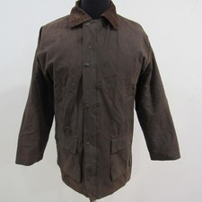 Sherwood Forest Men’s Wax Brown Jacket Chest 46/48 UK L Sku Y03093A