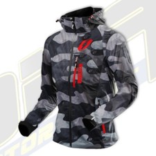 JITSIE GLOW Core Camo Waterproof Breathable Trials Off Road  Riding Jacket