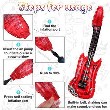 8 Pcs Punk Gothic Rocker