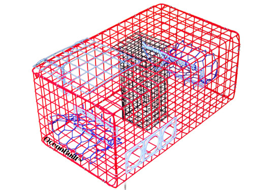 Blue crab trap small - crab,