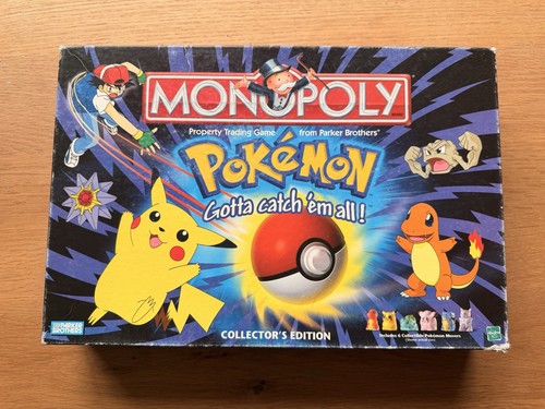 Pokemon monopoly collectors - monopoly,
