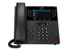 Polycom VVX 450 IP Phone 12 lines - Black - With Stand - Used Office - VOiP