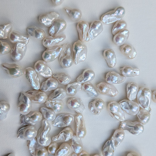 White freshwater baroque - freshwater,