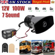 100W 12V 7-Tone Sound Car