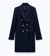 Zara manteco wool coat womens - zara,