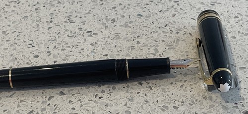 Montblanc 145 fountain pen 14k - montblanc,