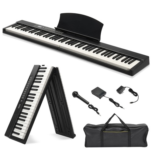 Key folding piano - folding,