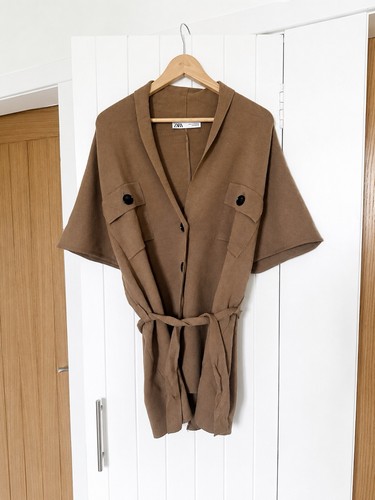 Zara camel belted - zara,