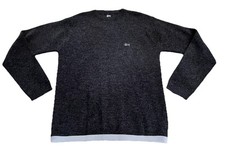 Stussy Grey Crewneck Wool