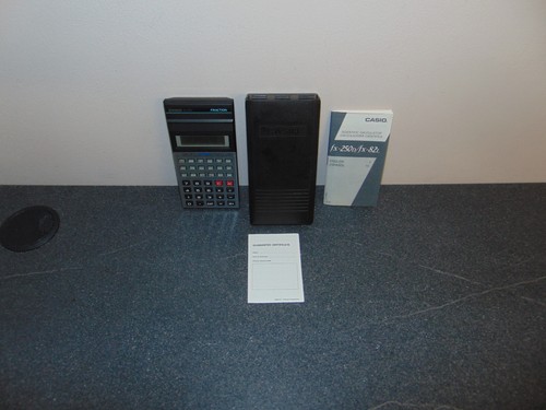 Casio 82l fraction handheld - casio,