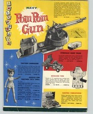 1957 PAPER AD US Navy Pom Pom