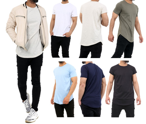 Men shirts crew neck plain - men,