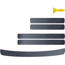 4x 3D Carbon Fiber Car Sticker