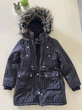 Girls Navy Next Parka Style