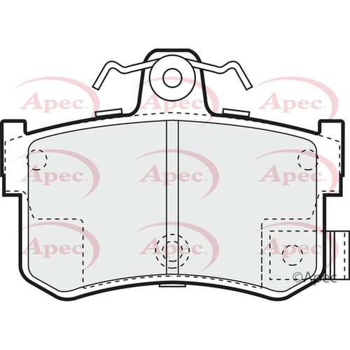 Brake pads set for rover - brake,