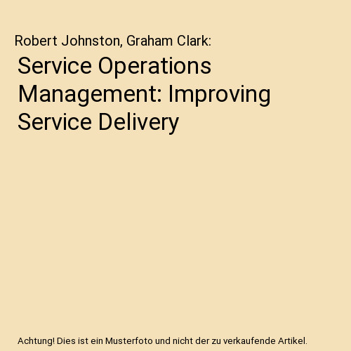 Service operations management - service,