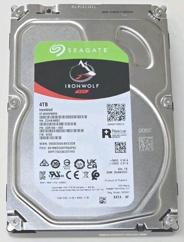 Seagate ironwolf nas - ironwolf, 4