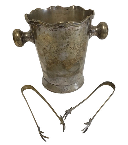 Vintage nickel silver ice - nickel-silver,