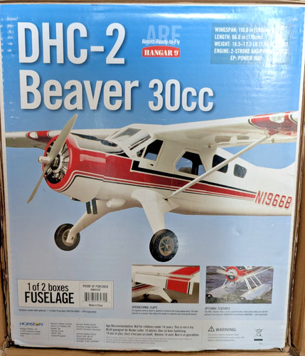 Hangar dhc 2beaver 30cc - hangar, 9