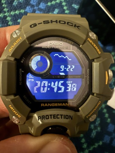 Casio shock rangeman - casio,