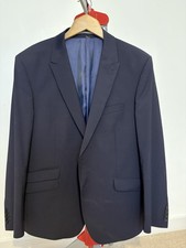 M&S Autograph Navy Wool Suit