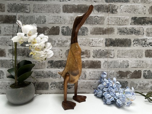 Large 40cm duck - duck, bamboo