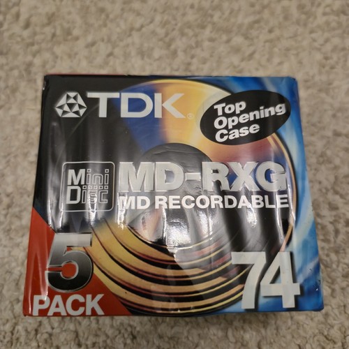 Tdk minidiscs minutes - minidiscs,